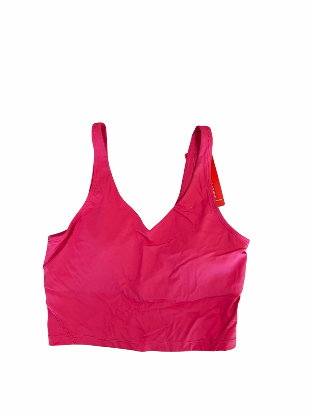 The Gym People NEW Women's Pink Built In Bra Exercise Top Size Small #260242